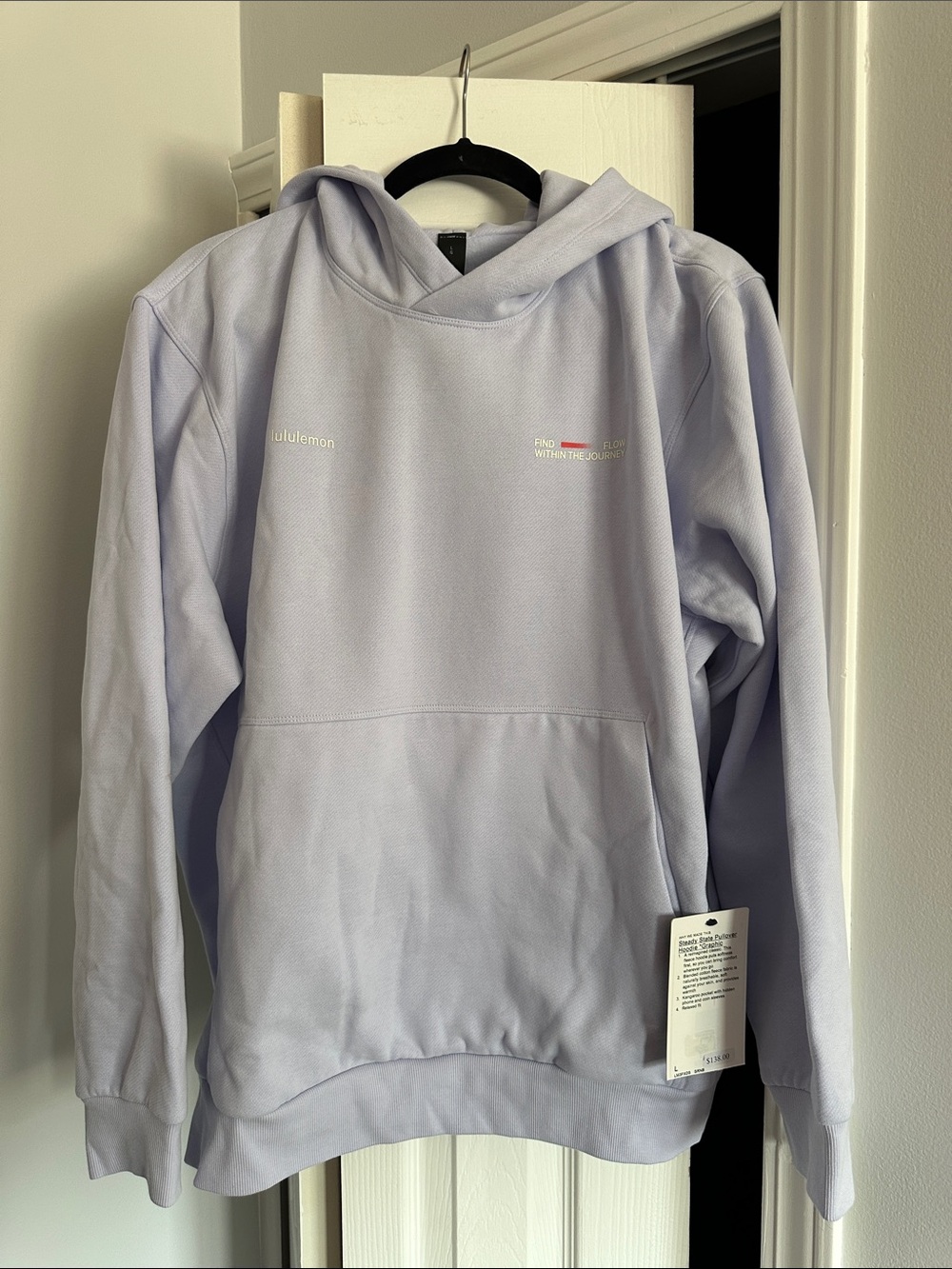 Lululemon steady state pullover size large